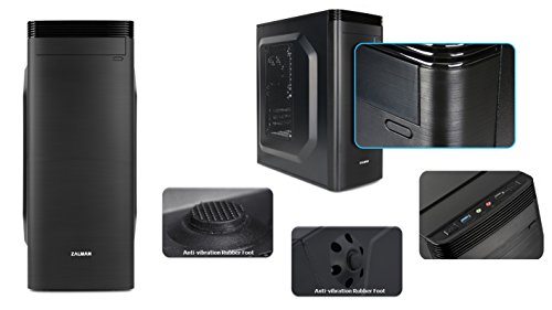 Sedatech – PC Office Intel i7-6700 4×3.40GHz, 8GB RAM, 2000GB HDD, 250GB SSD, USB 3.0, 80+ Netzteil, ohne OS – Home, Office, Family, Multimedia, Desktop PC, Computer, Rechner - 2
