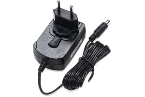 SNOM A6 EU 10 W strömförsörjning för alla telefoner VoIP-konferenstelefoner, ingång: AC100-240V~0, 3A, 50-60Hz, 23-32 V, utgång: DC 5V/2,0 A; svart; 00005470