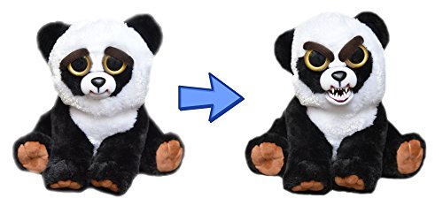 Feisty Pets by William Mark- Black Belt Bobby Adorable 21.5cm Plush Stuffed Panda That Turns Feisty With a Squeeze! by...