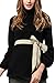 MK3004 Organic Cotton Knit Maternity Top (UK 8-10, black)