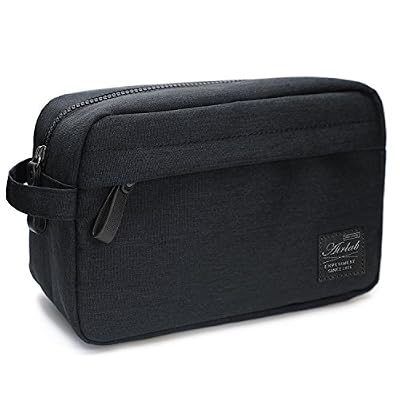 Airlab Trousses de toilette pour les hommes, Airlab sac cosmétiques Organiseur multifonctionnel, résistant à l'eau et fortement, taille: 24 * 11.5 * 16 cm, Noir