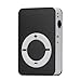 Price comparison product image Internet MP3 Player Portable USB Digital Mini Mp3 Music Player Support 8GB Micro SD/TF Card MP4 Player Voice Recorder Portable Speaker Music Player (Aluminum alloy, Black)