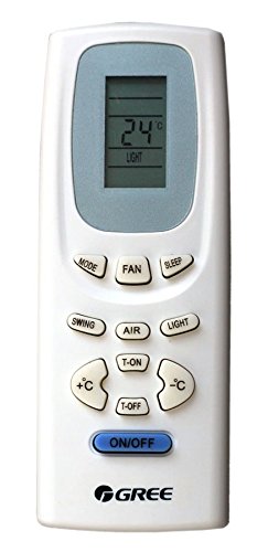 Telecomando Y512 - Y512F - Y512FB per condizionatore Gree, Aermec, De Longhi, Unical Tasaky, GE General Electric, Electrolux, York, Carried ed altri