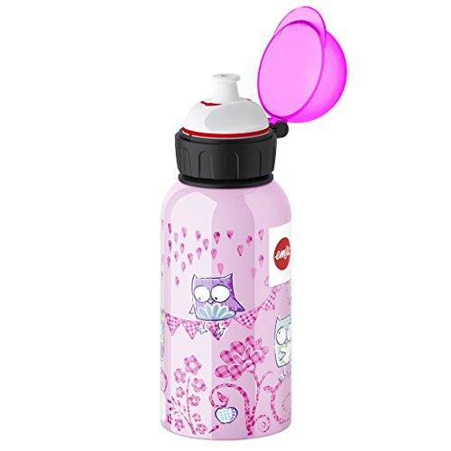 Emsa 514399 Kinder-Trinkflasche, 400 ml, Sicherheits-Verschluss, 100% dicht, Kids Owl - 3