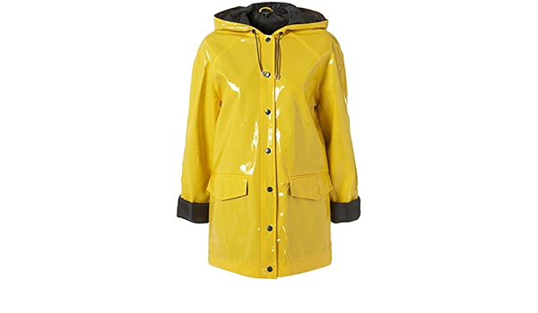 topshop white rain mac