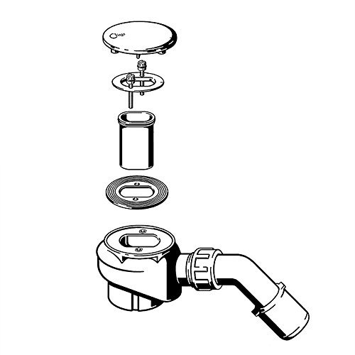 Viega Ablaufgarnitur Domoplex verchromt 6928-75×40/50mm, 126582 - 4