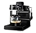 Produktbild Kaffeemaschine Automatische Dampfpumpe Druck 5Bar Espressomaschine Hause Konzentriert Halbautomatischen Milchschaum,Schwarz,A