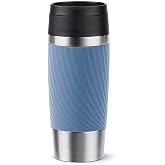 Tefal Travel Mug Easy Twist Termos Mavi- 0,36 Litre
