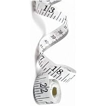 2PCS 120 Inch Soft Tape Measure - Dual Sided Metric & Imperial Sewing Tailor Body Measuring Tape