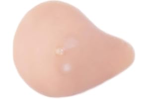 BaronHong alta Qaulity silicone protesi seno tette finte per crossdresser mastectomia 1 pezzo (nudo, 280g / destra)