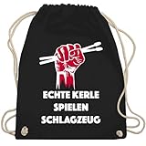 schlagzeug hardware tasche Der stylische Stoff-Beutel ist mit Spruch oder einem lustigen Motiv bedruckt ein echter Hingucker und in vielen beliebten Farben wie Pink, Schwarz oder Anthrazit bei Shirtracer erhältlich - perfekt geeignet für Herren und Damen