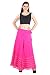 Stylish Designer Flared Solid Readymade Regular Fit Stretchable Georgette Palazzo With Gotapatti Lace Free Size Pants For Girls / Ladies / Women By Shararat RS.999.00