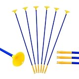 Paket: 12pcs Kinder Sauger Bogenschießen Bogen Pfeile Jugend Outdoor Sport Spiel Jagd Spielzeug Geschenk Bogen 12 Pack