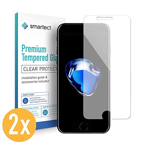 smartect Protector de Pantalla para Samsung Galaxy S4 Mini [2 Unidades] - 9H Cristal Templado - Diseño Ultrafino - Instalación Sin Burbujas - Anti-Huellas