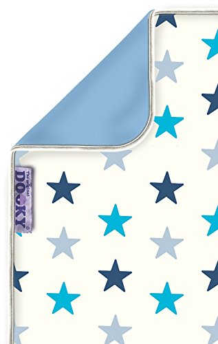 Dooky Blanket Baby Blue / Blue Stars