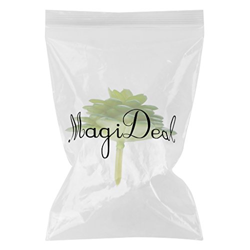 Künstliche Saftiges Reale Echeveria Blume Gräser Gras Laub Dekor Grün – 07 - 2