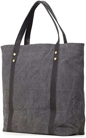 KEN Series Mens leather Strap Handbag Casual Fashion Lightweight Travel Tote Hobo Shoulder Bag for Men grey black #BKFB006
