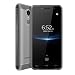 Produktbild HOMTOM HT37 Pro 4G LTE Smartphone Ohne Vertrag 5.0 Zoll 2.5D Android 7.0 Doppelte Lautsprecher & Atmungslicht Quad Core Dual SIM 3GB RAM+32GB ROM 13MP+8MP Fingerabdrucksensor(Grau)