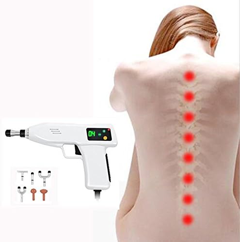 Electric Pulse Correction Tool Chiropractic Gun Therapy Spinal Activator Corrector Cervical Massager 400N