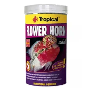 Troipcal Flower Horn Adult Pellet 380g (Made in EU).