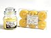Hosley Highly Fragranced Lemon Bar Candle Jar with 6 Scented Tea Lights (2.65 Oz) RS.206.00