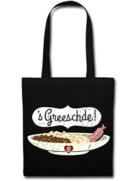 Spreadshirt Schwoba Greeschde Linsen Spätzle Saiten Stoffbeutel