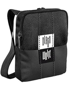 Einkaufstasche Schulterriemen JUVENTUS von Mann schwarz faux 13887