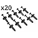 Produktbild Autoparts 20x Spreiznieten stobstange befestigung klip N90359101 Opel Astra Insignia Corsa Signum Omega Vectra