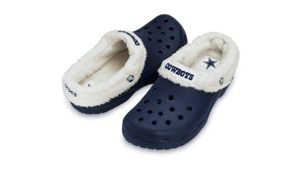 dallas cowboys crocs mens