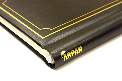 Arpan großes, selbstklebendes Fotoalbum, für 19.05 x 11 cm, 40 Blatt, 80 Seiten - 7