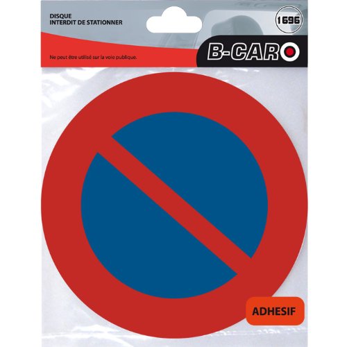 Disque adhésif Interdit de stationner : B-Car