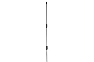 DS18 Alu Teleskopstiel 182 cm - 450 cm - Teleskopstange - mit Gewinde und Hülsenaufsatz