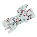 Imported Kids Baby Girls Bow Headband Hair Band Headwear Blue Floral RS.230.00