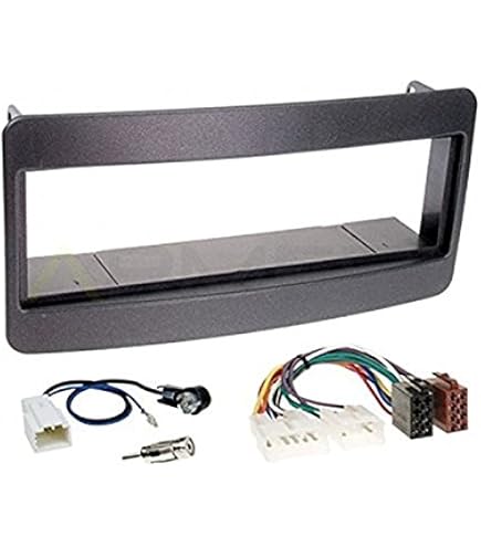 Adaptateur 2-DIN Soft Touch Noir Pour Toyota Yaris 2014 - Pour Autoradio Après-vente - 2