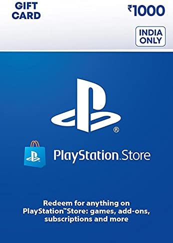 Rs.1000 Sony PlayStation Network Wallet Top-Up (Email Delivery in 1 hour- Digital Voucher Code)