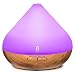 Produktbild TaoTronics Aroma Diffuser mit patentiertem Ölflusssystem 300ml Düfte Humidifier 7 Farben für Yoga Salon Spa Wohn-, Schlaf-, Bade- oder Kinderzimmer Hotel2019 Neueste