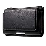 Cover Horizontal Belt Case. Construction: 1 phone holder pouch & inner pocket with zipper. Easy to carry your phone together with your credit cards and cash.