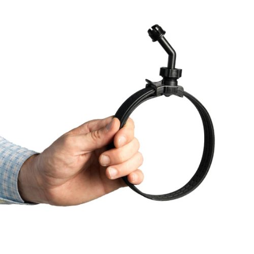 Cellularline SSCSP Scooter Passive holder Black - Holders (Mobile phone/smartphone, Scooter, Passive holder, Black, 360Â°, 13.5 cm)