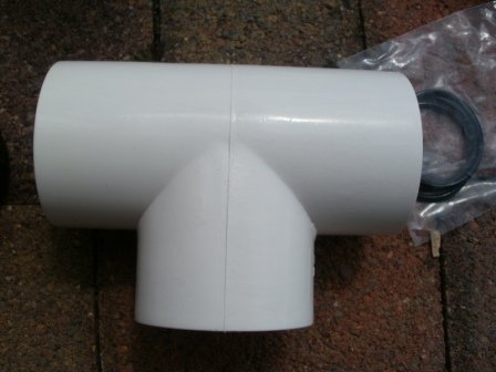 Dreiwegeventil Set 8 Teile Pool Schwimmbad Solarheizung T-Stück Rückschlagventill Schwimmbad - 6