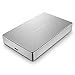 Produktbild LaCie STFD4000400 Porsche Design Mobile Drive 4 TB Externe Performance und Design Festplatte (6,4 cm (2,5 Zoll) im Aluminiumgehäuse, USB-C, Ready for MAC und PC) platin