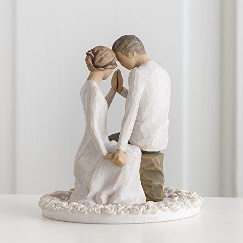Enesco 27342 Willow Tree, In Deiner Naehe Tortenfigur - 2