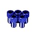 Produktbild HCFKJ 5 Stück US Schrader Valve Adapter Converter Fahrrad Reifen Schlauchpumpe Stecker (BLAU)
