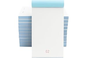 SUNRISE PACKAGING 20 x 2ply Carbonless Restaurant Order Pads | 76x140mm Carbonless Duplicate Sheets | Waiter Pads for Restaurants, Cafes, Takeaways, Bars, Pubs & Kitchens