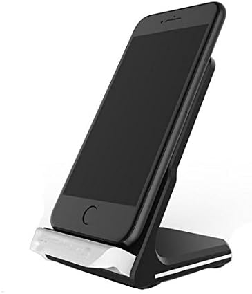 Fast Stand Wireless Charger,Slip-Proof,Qi Wireless Charger for All Qi-Enabled Devices (black 3)