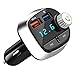 Produktbild Nutmix Bluetooth FM Transmitter, Wireless Auto Radio Transmitter mit TF-Anschluss Doppel-USB Ladegerät MP3 Music Player, für iPhone iPad Samsung HTC usw