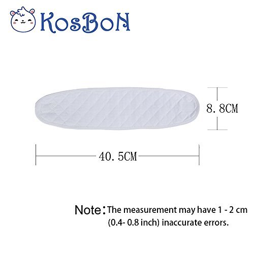 kosbon 2 Baby Infant reine Baumwolle Nabelschnur, Adjustbale Double Layer Neonatal NABELKLEMME Bellyband Nabelbruch-Bandage Truss. - 3