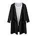 Produktbild Internet Damen Kausales offenes Sweatshirt Langer Mantel Jacke Fashion Outwear Cardigan