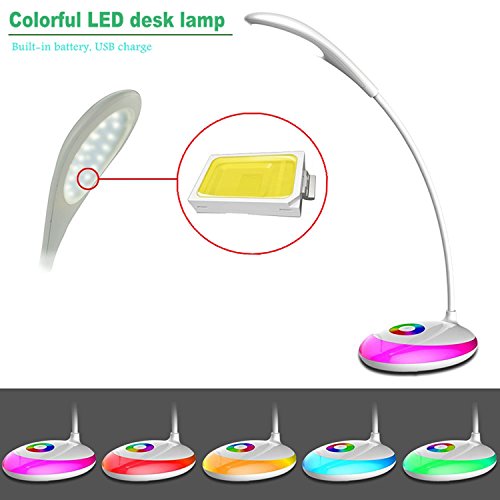 HEIMDALL led lampe touch led lampe für augenschutz 3 ebenen dimmer helligkeit einstellbare beleuchtungskörper schreibtisch beleuchtung leselampe licht zum lesen rezeption lichtschreibtisch licht led nachtlicht Schreibtischlampen - 3