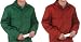 Produktbild Arbeitsjacke grün oder rot Blaumann Jacke Berufskleidung Berufsjacke M L XL XXL, Größe:L;Farbe:Rot