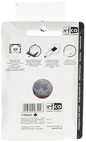 EFCO 1,6 cm klein Maple Leaf, pink - 2